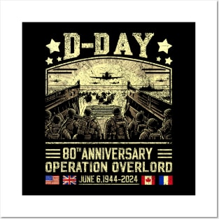 D-Day Dwight D. Eisenhower Quote D-Day 80th Anniversary Posters and Art